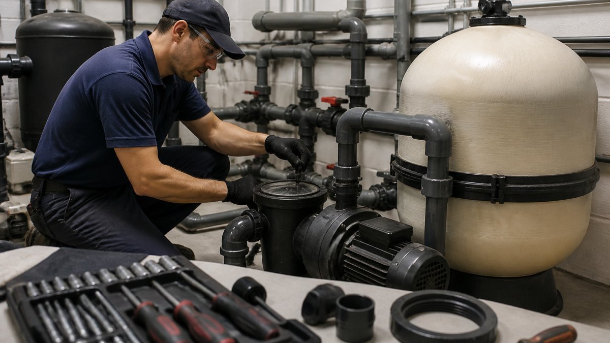 commercial pool maintenance for property managers 